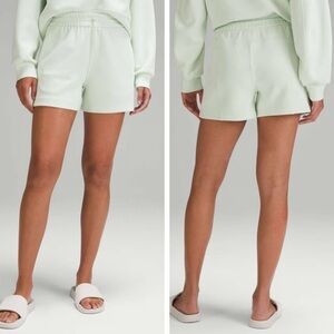 Women's Lululemon Pale Green Shorts, Size 8